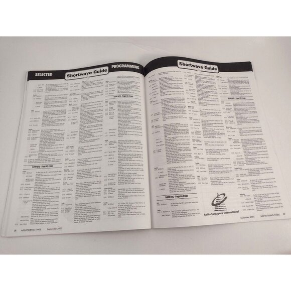 Monitoring Times Magazine Listening In On Middle East Sept 2001 Shortwave Radio - Picture 5 of 6